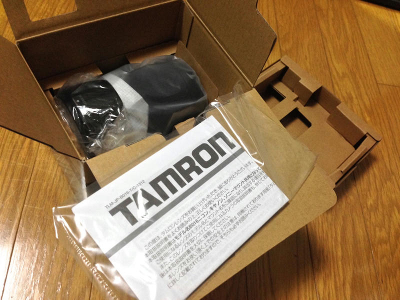 欲しかった TAMRON 16-300mm Model:B016N(Nikon) を頂いたので開封の儀